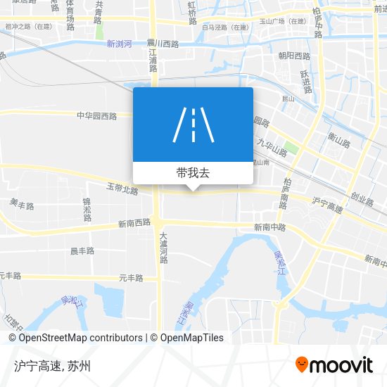 沪宁高速地图