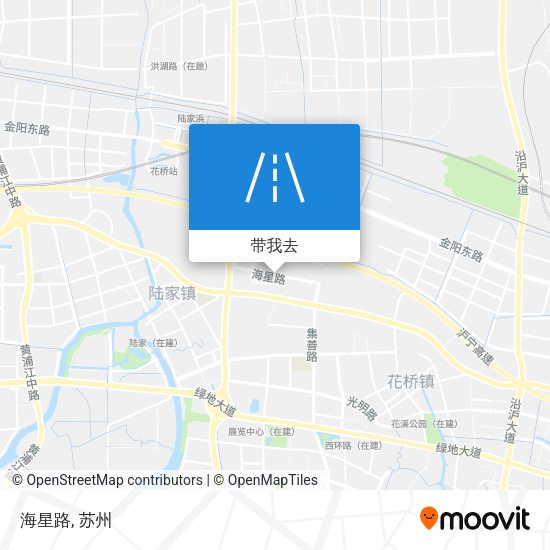 海星路地图