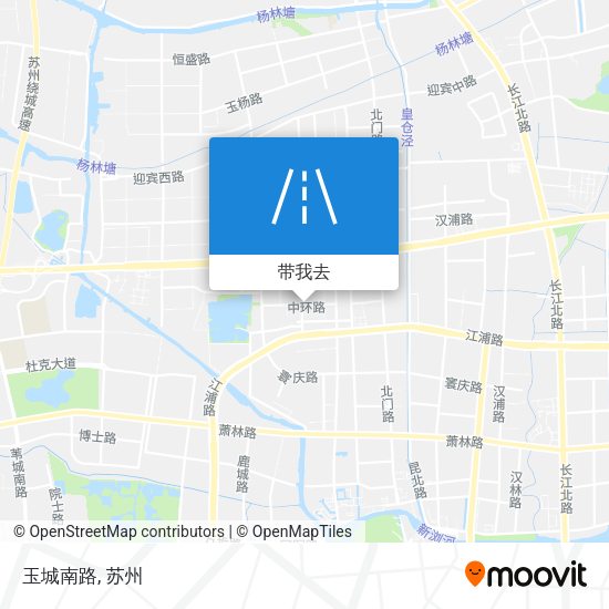玉城南路地图