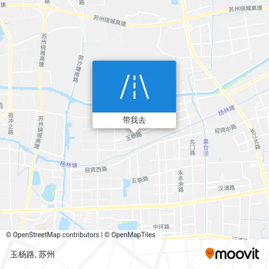 玉杨路地图