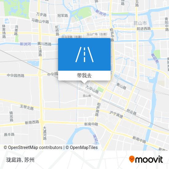 珑庭路地图