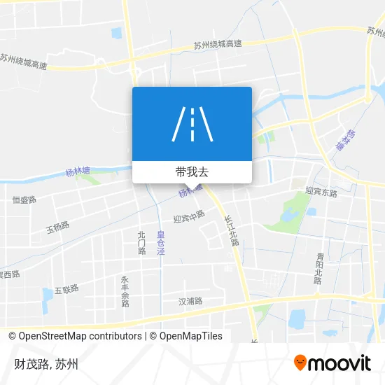 财茂路地图