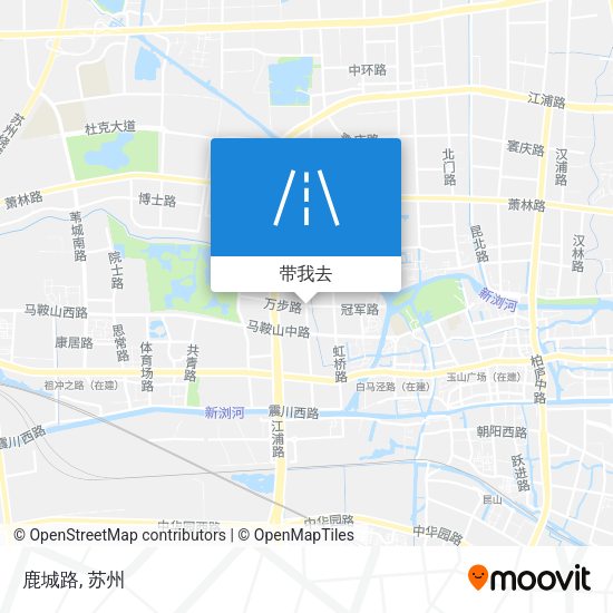 鹿城路地图