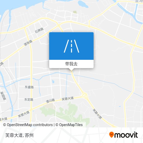芙蓉大道地图