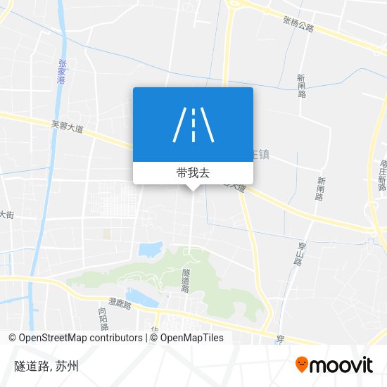 隧道路地图