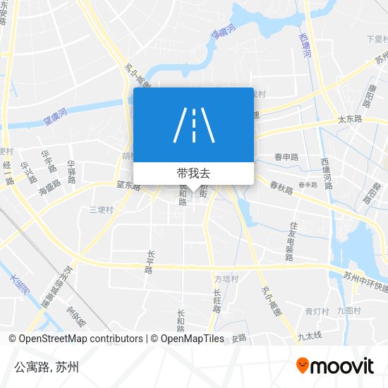 公寓路地图
