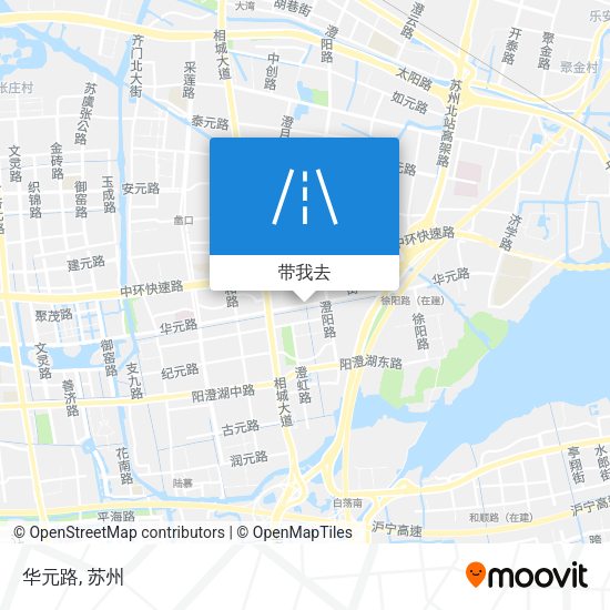 华元路地图