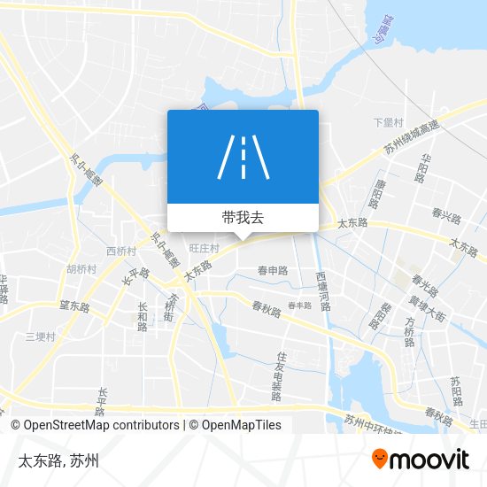 太东路地图