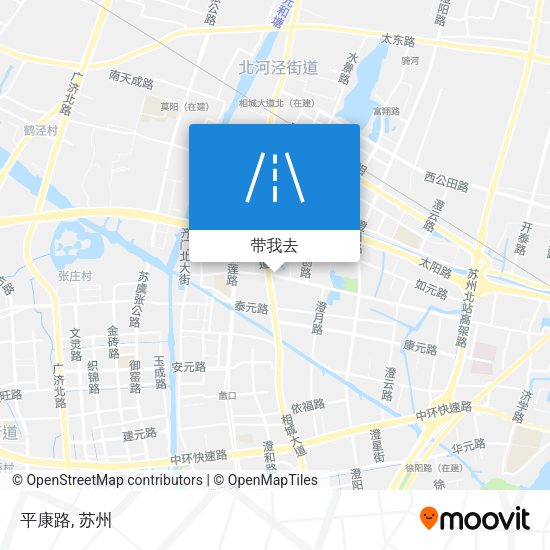 平康路地图
