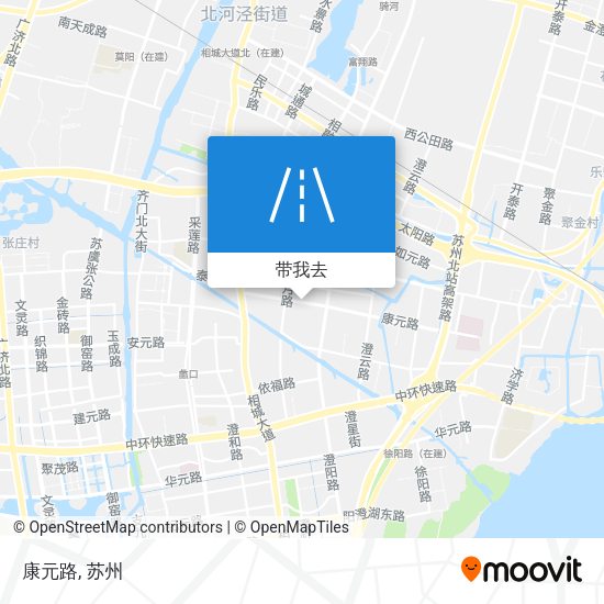 康元路地图