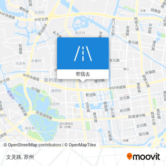 文灵路地图