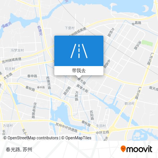 春光路地图