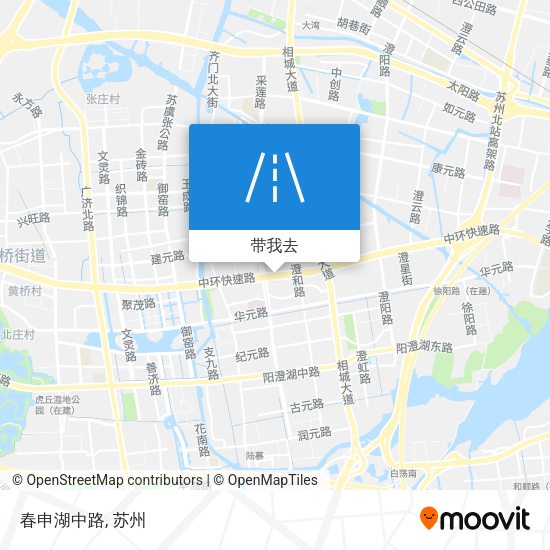 春申湖中路地图
