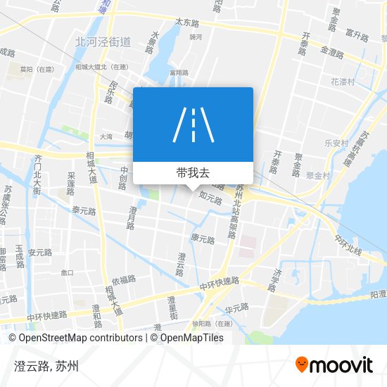 澄云路地图