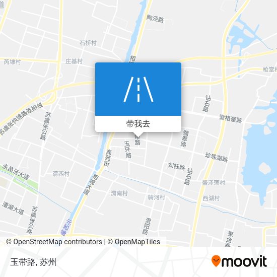 玉带路地图