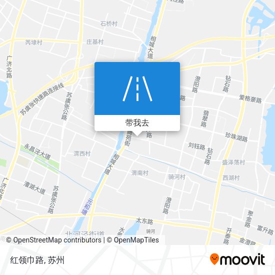 红领巾路地图