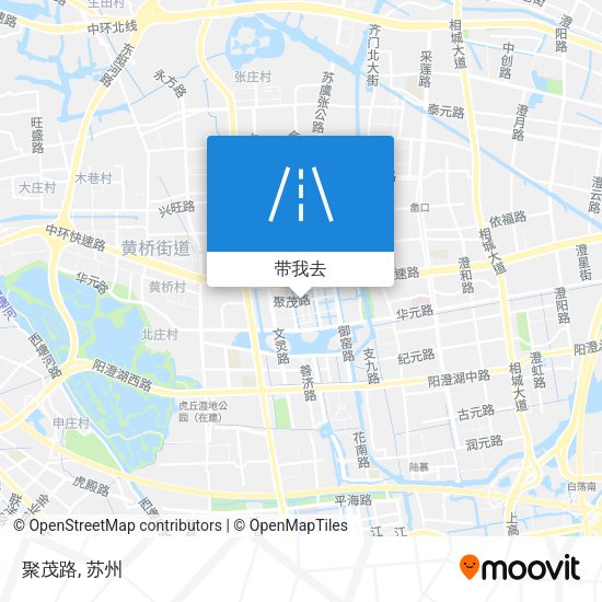 聚茂路地图