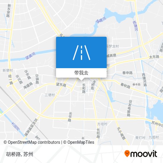 胡桥路地图