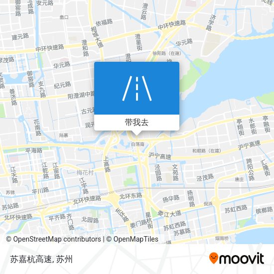 苏嘉杭高速地图