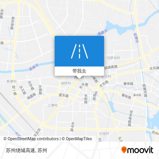 苏州绕城高速地图