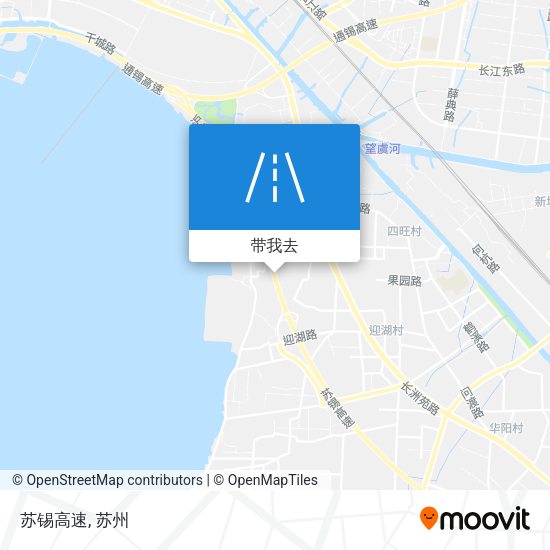 苏锡高速地图