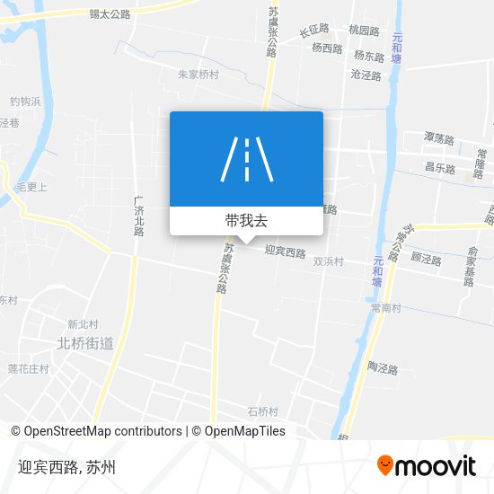 迎宾西路地图