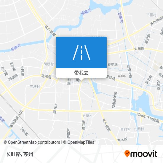 长旺路地图