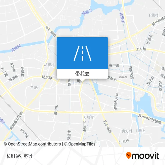 长旺路地图