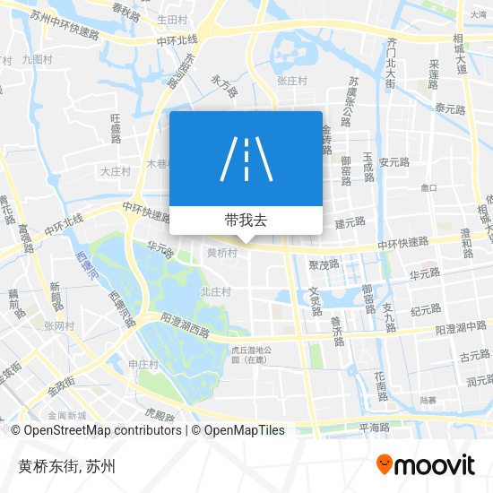 黄桥东街地图