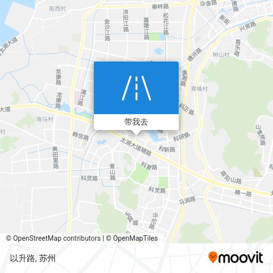 以升路地图
