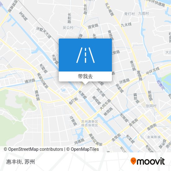 惠丰街地图