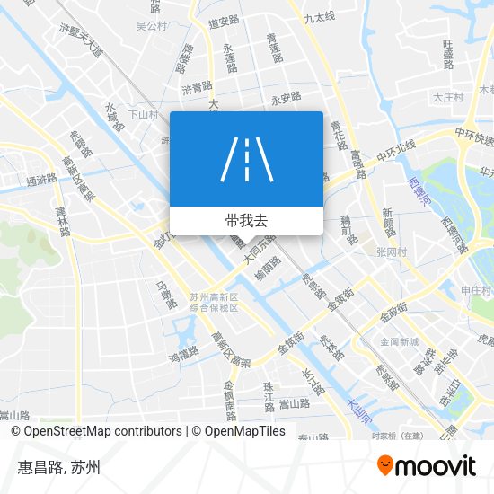 惠昌路地图