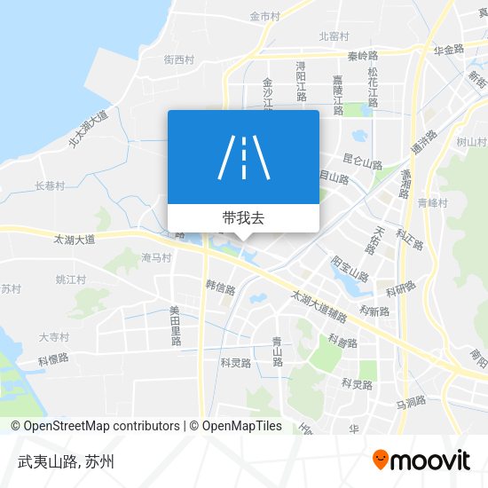 武夷山路地图