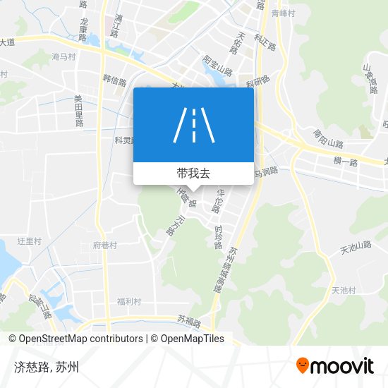 济慈路地图
