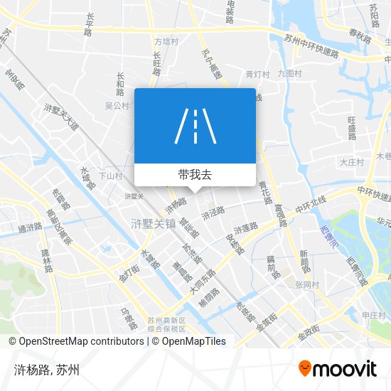 浒杨路地图