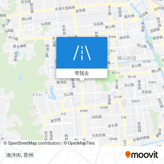渔洋街地图