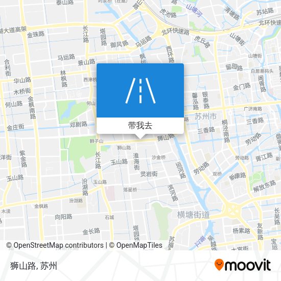 狮山路地图