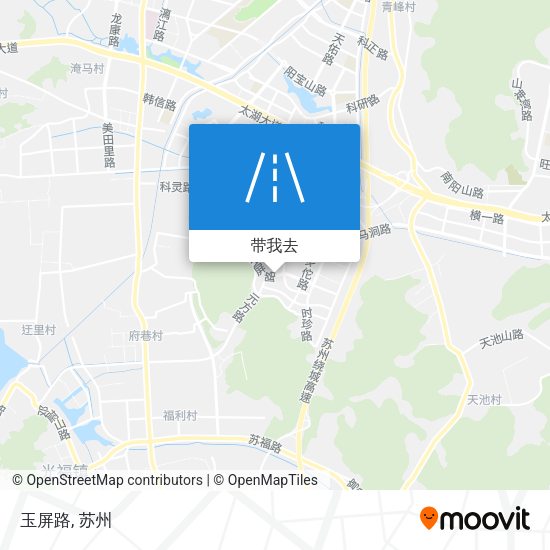 玉屏路地图