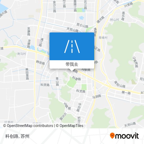 科创路地图