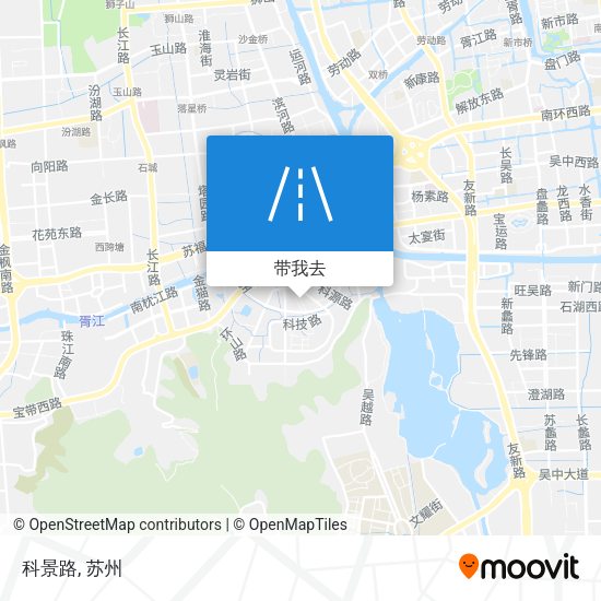 科景路地图