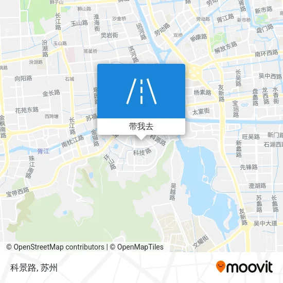 科景路地图