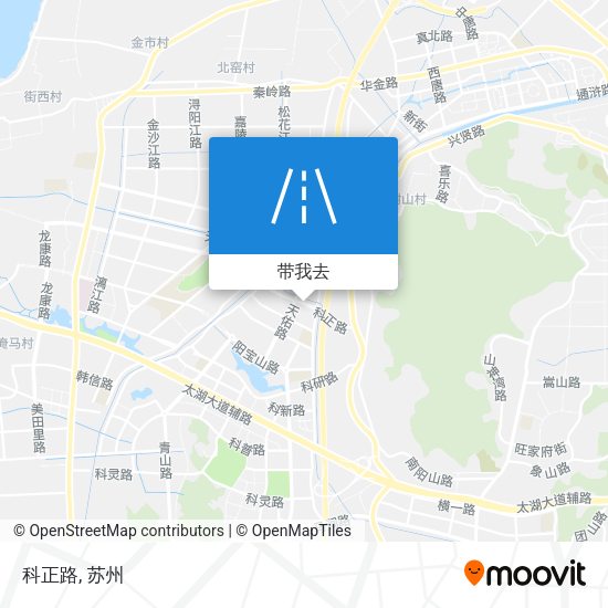科正路地图