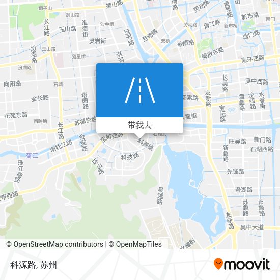 科源路地图