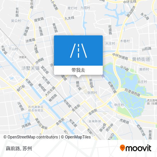 藕前路地图