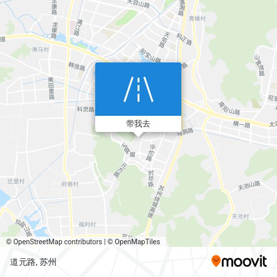 道元路地图