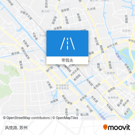 风恑路地图