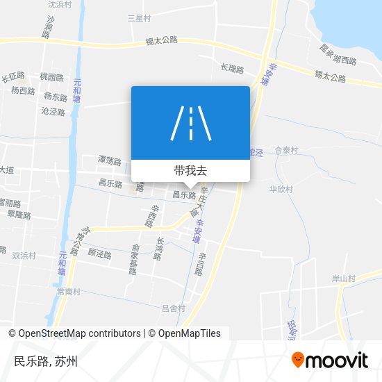 民乐路地图