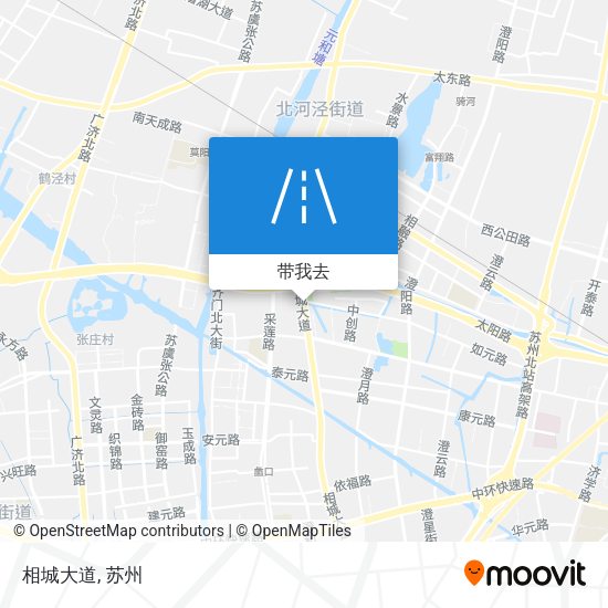 相城大道地图