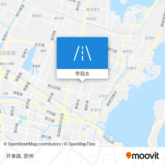开泰路地图