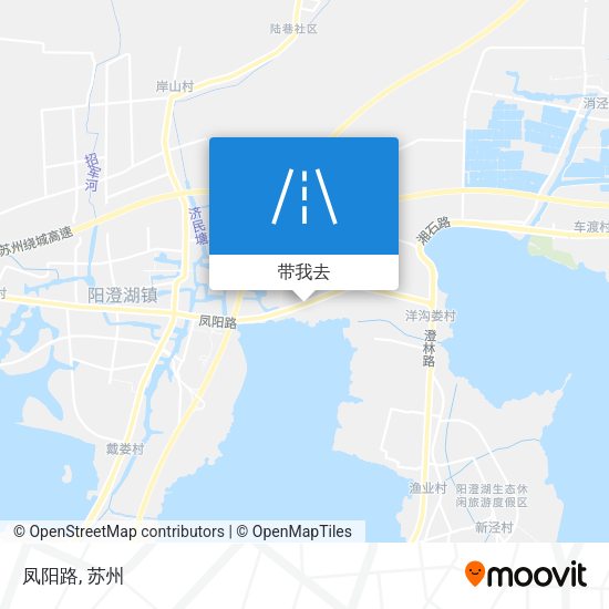 凤阳路地图